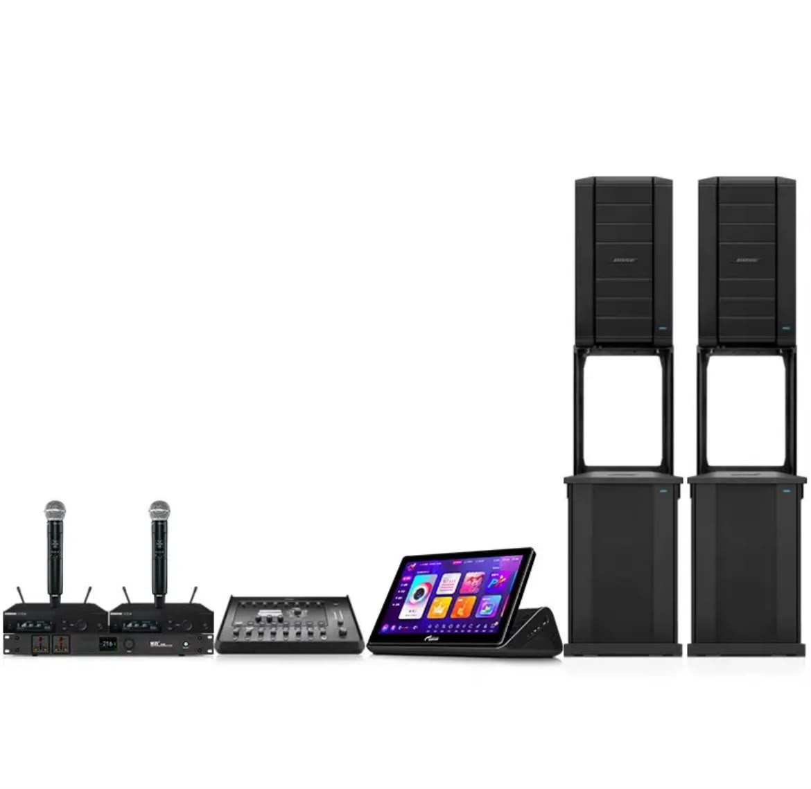 Enceinte à réseau flexible Bose F1 812 – Enceinte de sonorisation active pour événements