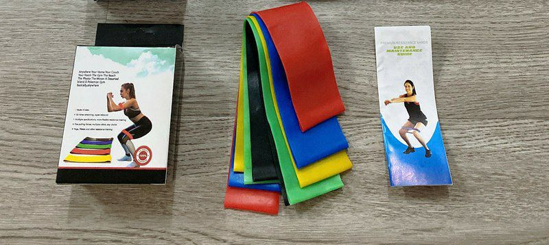 Bande ou élastique de résistance, la bande de remise en forme, bande élastique en latex Rague de résistance de la courroie de fitness sport.