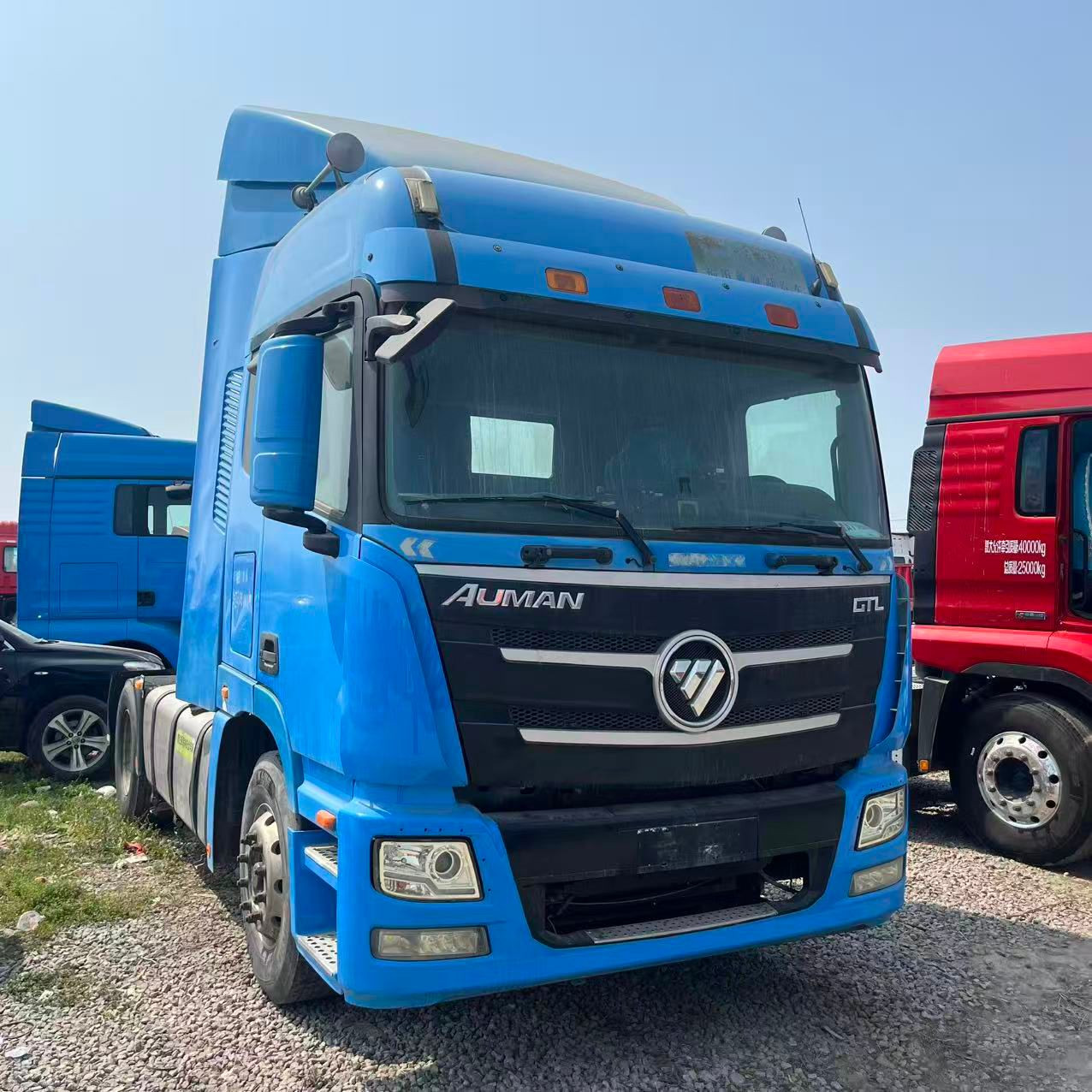Camion tracteur routier Foton Auman 4x2 sans la Bennee arrière - véhicule d’occasion