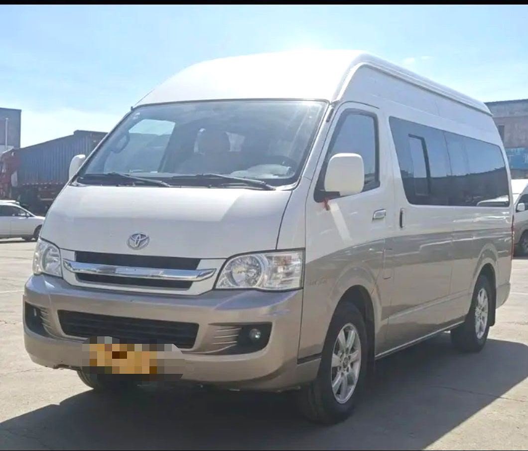Jinbei Grand Hiace L 2.7 Toyota Powertrain 2014, modèle haut de gamme à toit surélevé, transmission automatique - Voiture d'occasion