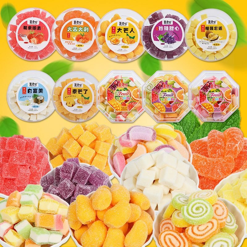 BONBONS MOELLEUX AUX SAVEURS FRUITÉES