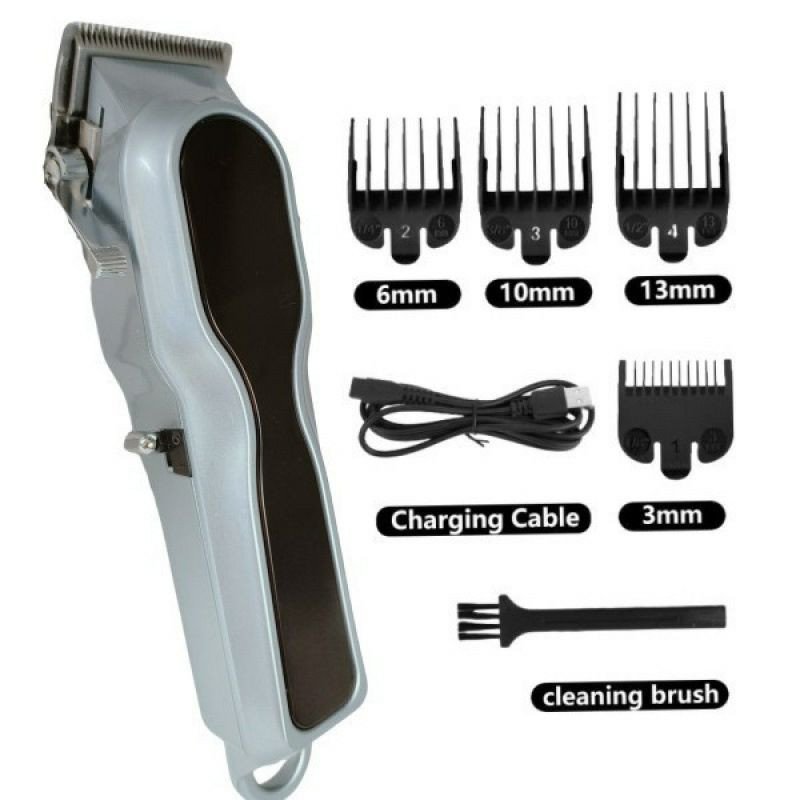 Tondeuses à cheveux électriques pour salon de coiffure transfrontalier, tondeuses électriques rechargeables, tondeuses électriques à lame en acier inoxydable pour salons de coiffure