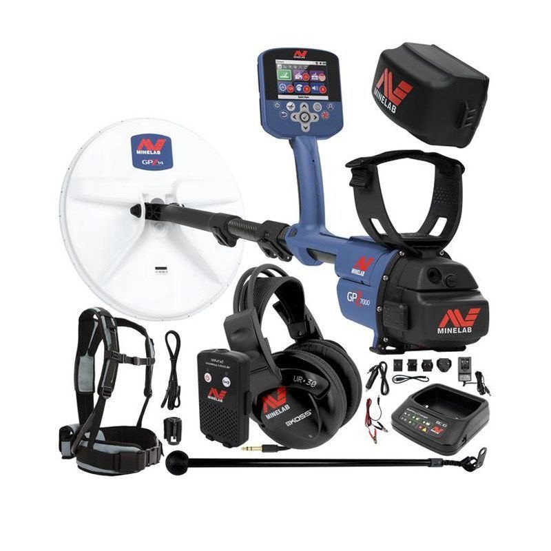 Minelab - GPZ 7000 Détecteur d'or extérieur de précision - Appareil de recherche de métaux